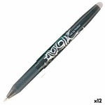 Stift Pilot Frixion Ball Löschbare Tinte Schwarz 0,4 mm 0,7 mm (12 Stück)