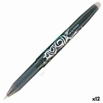 Stift Pilot Frixion Ball Löschbare Tinte Schwarz 0,4 mm 0,7 mm (12 Stück)