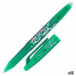 Stift Pilot Frixion Ball Löschbare Tinte grün 0,5 mm 0,7 mm (12 Stück)