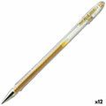 Stift Roller Pilot G-1 Gold 0,4 mm (12 Stück)