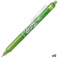 Stift Pilot Frixion Clicker Löschbare Tinte grün 0,4 mm 12 Stück