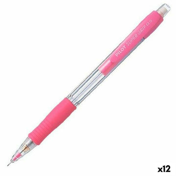 Druckbleistift Pilot Super Grip Rosa 0,5 mm (12 Stück)