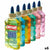 Gel-Kleber Playcolor Instant Bunt Durchsichtig 6 Stücke 180 ml