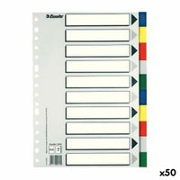 Distanzstücke Esselte Bunt Din A4 10 Blatt (50 Stück)