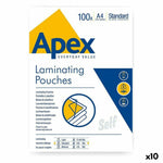 Laminierfolientaschen Fellowes 100 Stücke Durchsichtig A4 (10 Stück)