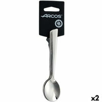 Kaffeelöffel Arcos Toscana Silberfarben Edelstahl (2 Stück)