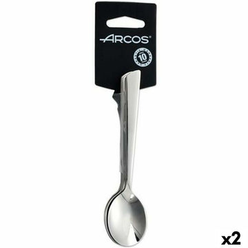 Kaffeelöffel Arcos Toscana Silberfarben Edelstahl (2 Stück)