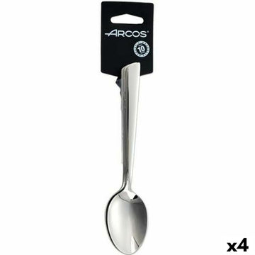 Dessertlöffel Set Arcos Toscana Silberfarben Edelstahl (4 Stück)