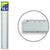 Lineal Bismark Silberfarben Aluminium 15 cm (40 Stück)