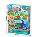 Malerei-Set Roymart Bunt Fahrzeuge