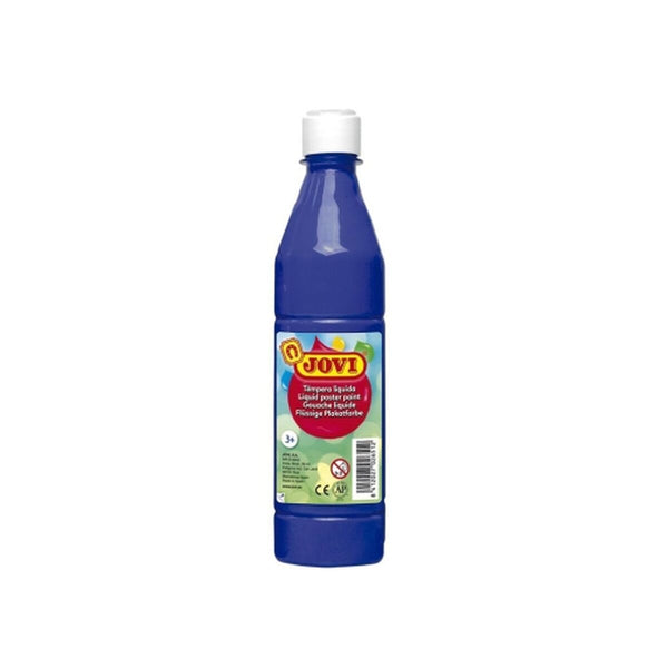 Tempera Jovi Dunkelblau 500 ml (12 Stück)
