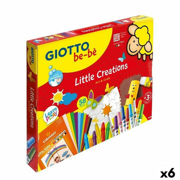 Zeichenset Giotto BE-BÉ Little Creations Bunt (6 Stück)