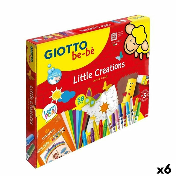 Zeichenset Giotto BE-BÉ Little Creations Bunt (6 Stück)