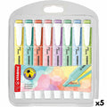 Fluoreszenzmarker-Set Stabilo Swing Cool Pastel Bunt (5 Stück)