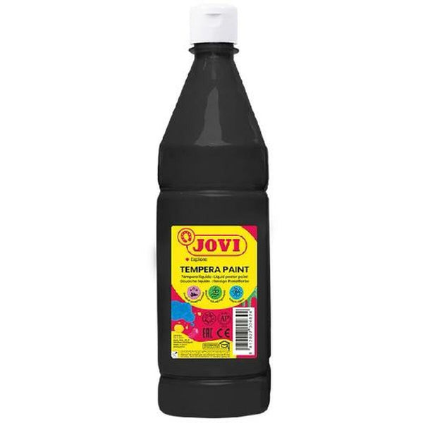 Tempera Jovi Schwarz 1 L (6 Stück)