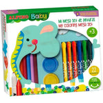Malerei-Set Alpino Baby Bunt 36 Stücke (4 Stück)