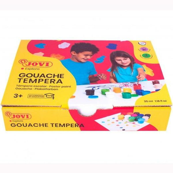 Gouachefarben-Set Jovi Bunt 35 ml (12 Stücke) (6 Stück)