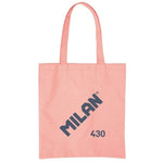 Tasche aus Segeltuch Milan 1918 Rosa 41 x 38 x 0,5 cm (25 Stück)