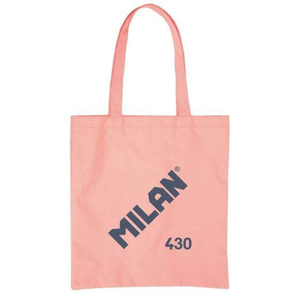 Tasche aus Segeltuch Milan 1918 Rosa 41 x 38 x 0,5 cm (25 Stück)