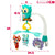 Wiegenkarussell Winfun Wald 3 in 1 31,5 x 42 x 24,5 cm Kunststoff (4 Stück)