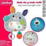 Baby-Spielzeug Winfun Hase 25 x 35 x 2,5 cm (4 Stück)