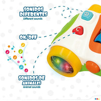 Interaktives Spielzeug für Babys Colorbaby Ferngläser 13,5 x 6 x 10,5 cm (6 Stück)