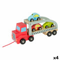 Autotransporter und Nutzfahrzeuge Woomax 29,5 x 12 x 8,5 cm 5 Stücke (4 Stück)