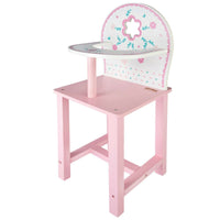 Hochstuhl Woomax 25 x 55 x 20 cm Puppen Weiß Rosa 2 Stück
