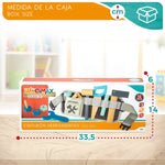 Spielzeug-Werkzeuge Woomax 12 Stücke 31 x 14 x 2,5 cm 6 Stück