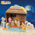 Weihnachtskrippe Woomax 24,5 x 20,5 x 24,5 cm (15 Stücke) (6 Stück)