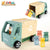 Müllwagen Woomax Spielzeug 8 Stücke 24 x 15 x 13,5 cm (4 Stück)