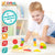 Kinder Puzzle aus Holz Woomax Formen + 12 Monate 16 Stücke (6 Stück)
