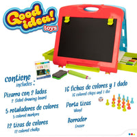 Doppelseitige Tafel Colorbaby 34 x 31 x 29 cm 2 Stück 34 x 31 x 29 cm