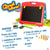 Doppelseitige Tafel Colorbaby 34 x 31 x 29 cm 2 Stück 34 x 31 x 29 cm
