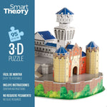 3D Puzzle Colorbaby New Swan Castle 95 Stücke 43,5 x 33 x 18,5 cm (6 Stück)