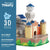 3D Puzzle Colorbaby New Swan Castle 95 Stücke 43,5 x 33 x 18,5 cm (6 Stück)