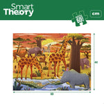 Kinderpuzzle Colorbaby Wild Animals 60 Stücke 60 x 44 cm (6 Stück)