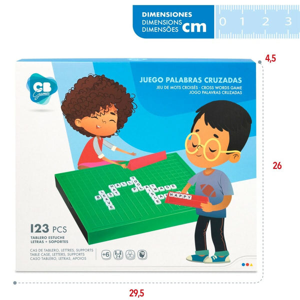 Wortspiel CB Games   25,5 x 3 x 19 cm (6 Stück)