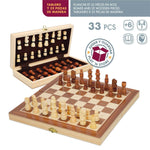 Schach CB Games Holz (6 Stück)
