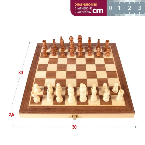 Schach CB Games Holz (6 Stück)