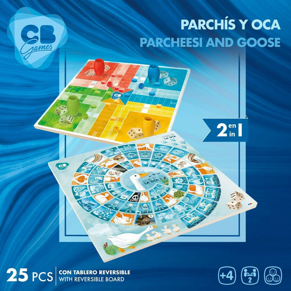 Parchís-Oca Spielbrett CB Games 25 x 1 x 25 cm (25 Stücke) (6 Stück)