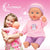 Baby-Puppe Colorbaby 2 Stück 24 x 42 x 11 cm