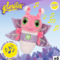 Plüschtier Eolo Glühwürmchen Rosa 28,5 x 26,5 x 12 cm (6 Stück)