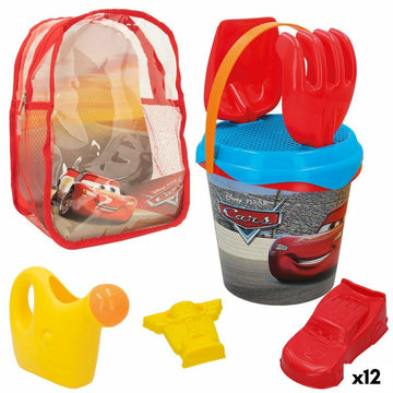 Strandspielzeuge-Set Cars Polypropylen (12 Stück)