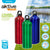 Wasserflasche Aktive 750 ml Karabinerhaken Aluminium 7 x 25 x 7 cm (24 Stück)