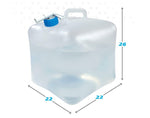 Wasserflasche Aktive Polyäthylen 10 L 22 x 26 x 22 cm (12 Stück)