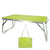 Table Klapptisch Aktive Pistazienfarben 60 x 25 x 40 cm (4 Stück)