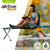 Campingbett Aktive Schwarz 190 x 42 x 64 cm Biegsam (2 Stück)