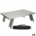 Table Klapptisch Aktive Silberfarben Aluminium 40 x 13 x 28,5 cm (4 Stück)