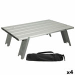 Table Klapptisch Aktive Silberfarben Aluminium 40 x 13 x 28,5 cm (4 Stück)